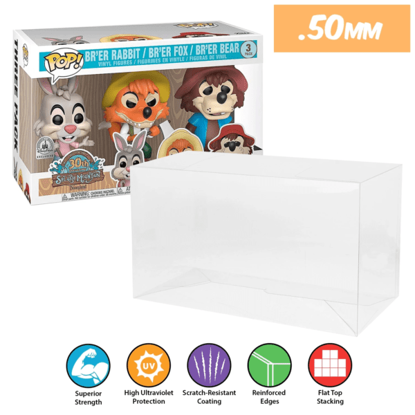 3pack funko pop protectors for pop figure