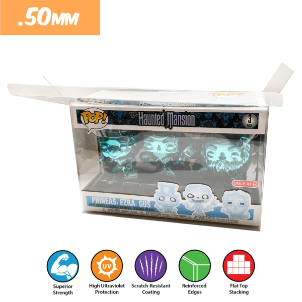 3pack funko pop protectors for pop figure