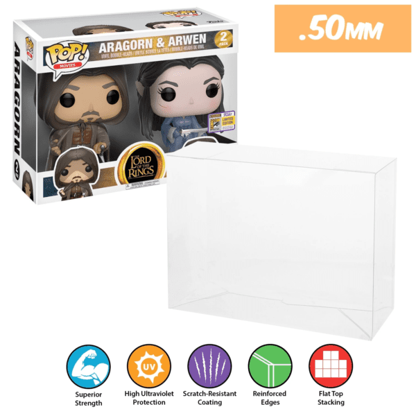 2pack funko pop protectors for pop figures