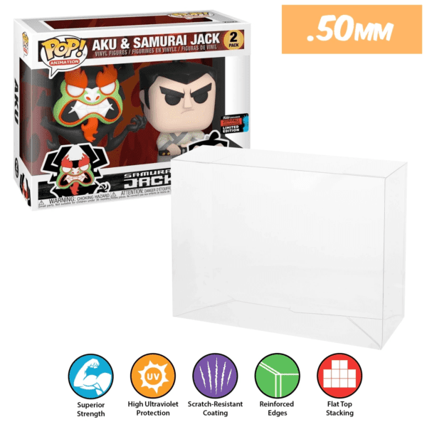 2pack funko pop protectors for pop figures