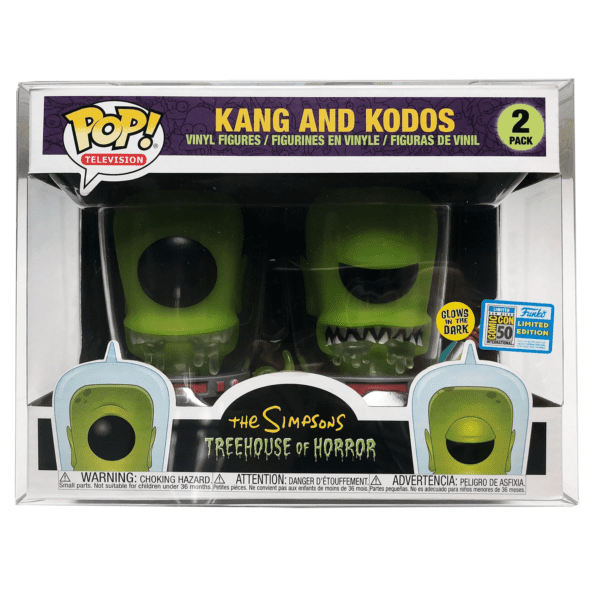 KANG & KODOS pop protectors for funko pop figures