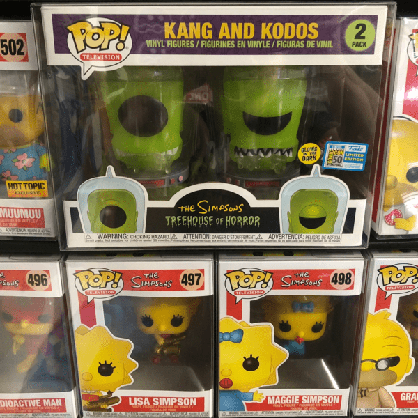 KANG & KODOS pop protectors for funko pop figures