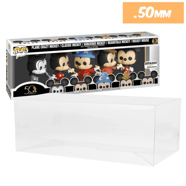 5 pack funko pop protectors for Pop Vinyl Toy Collection