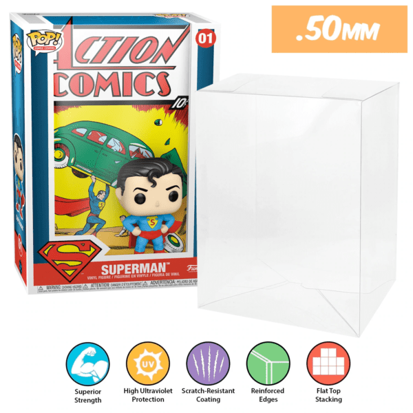 Pop comic covers pop protectors for funko pop figure