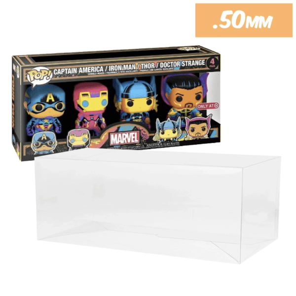 4 pack funko pop protectors for funko figures