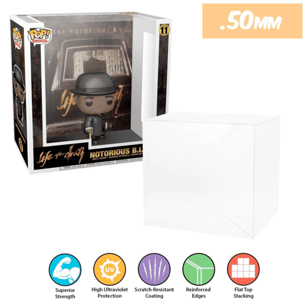 POP ALBUMS POP PROTECTORS FOR FUNKO