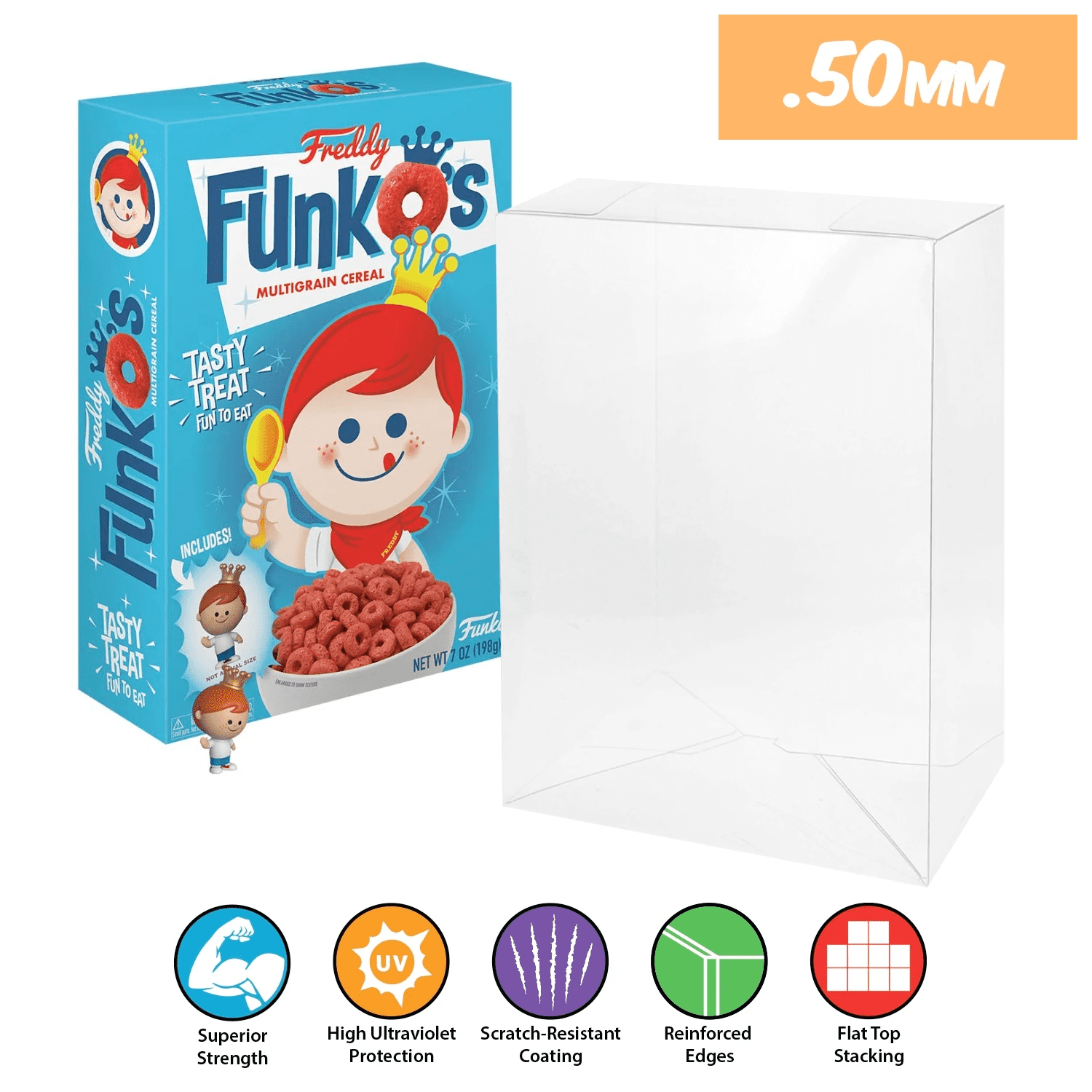 FUNKO CEREAL POP PROTECTORS FOR FUNKOS